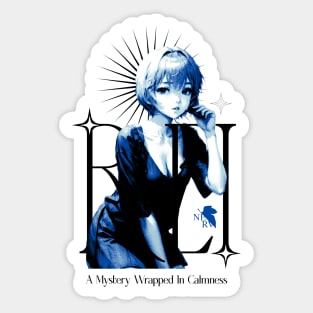 A Mystery Wrapped In Calmness V2 - Rei Atanami Sticker